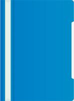 Папка-скоросшиватель Бюрократ -PS20BLUE A4 прозрач.верх.лист пластик синий 0.12/0.16