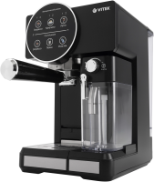 Кофеварка рожковая Vitek VT-8490 1450Вт черный