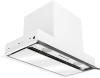 Вытяжка встраиваемая Elikor 60П-1000 белый управление: кнопочное (1 мотор)