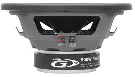 Сабвуфер автомобильный Alpine SWG-1044 150Вт пассивный (25см/10")