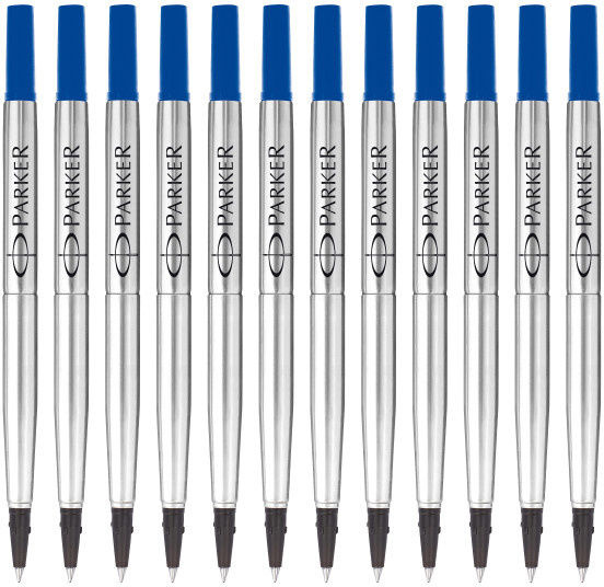 Стержень роллер Parker Quink Z01 (CW1950279) F 0.5мм синие чернила без упак.