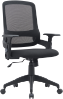 Кресло Cactus CS-MC313-BK черный сетка/ткань