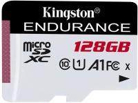Флеш карта microSDXC 128Gb Class10 Kingston SDCE/128GB High Endurance w/o adapter