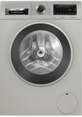 Стиральная машина Bosch Serie 4 WGA2440XME пан.англ. кл.:A+++ фронт. макс.:9кг серебристый