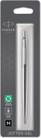 Ручка гелев. Parker Jotter Core (2020671) Stainless Steel CT M чернила черн. блистер