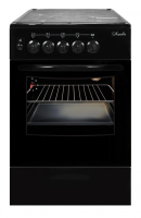 Плита Газовая Лысьва ГП 400 МС-2у черный (стеклянная крышка) реш.чугун