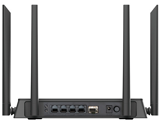 Роутер беспроводной D-Link DIR-841/GFRU/A2A AC1200 1000BASE-X SFP черный