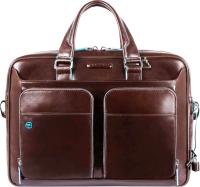 Сумка Piquadro Blue Square CA2849B2/MO коричневый натур.кожа