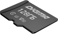 Флеш карта microSDXC 128Gb Class10 Digma CARD30 + adapter