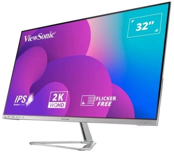 Монитор ViewSonic 31.5" VX3276-2K-mhd-2 черный IPS LED 4ms 16:9 HDMI M/M матовая 1200:1 250cd 178гр/178гр 2560x1440 75Hz DP QHD 6.2кг