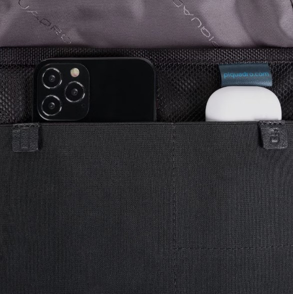 Рюкзак слинг унисекс Piquadro Brief2 CA4536BR2/N черный нейлон