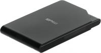 Жесткий диск Silicon Power USB 3.0 1Tb SP010TBPHDS03S3K S03 Stream 2.5" черный