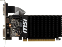 Видеокарта MSI PCI-E GT 710 2GD3H LP NVIDIA GeForce GT 710 2048Mb 64 DDR3 954/1600 DVIx1 HDMIx1 CRTx1 HDCP Ret low profile