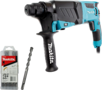 Перфоратор Makita KIT024 патр.:SDS-plus уд.:2.4Дж 800Вт