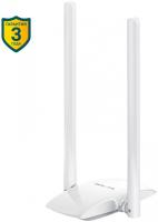 Сетевой адаптер WiFi Mercusys MW300UH N300 USB 2.0 (ант.внеш.несъем.) 2ант.