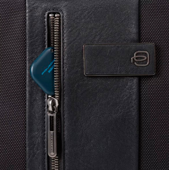 Сумка дорожная Piquadro Brief2 BV4447BR2/N черный ткань/натур.кожа