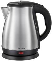 Чайник Supra KES-1822 1.8л. 1500Вт серебристый/черный (металл)