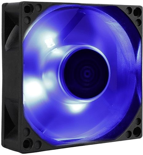 Вентилятор Aerocool Motion 8 Blue-3P 80x80mm 3-pin 25dB 90gr LED Ret