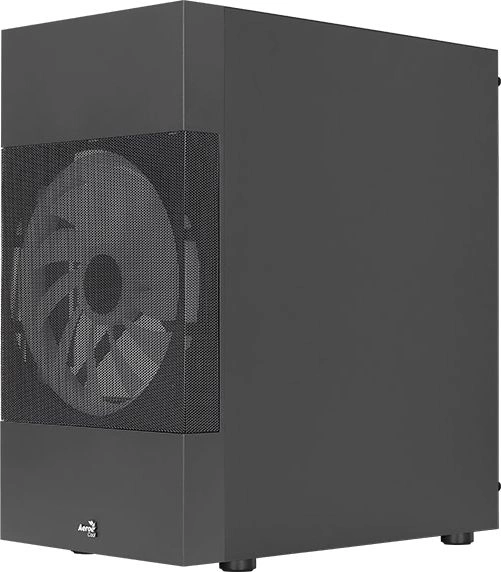 Корпус Aerocool Atomic Lite-G-BK-v2 черный без БП mATX 6x120mm 2x140mm 1xUSB2.0 2xUSB3.0 audio bott PSU