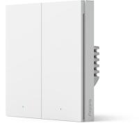 Умный выключатель Aqara Smart Wall Switch H1 EU 2-хкл. белый (WS-EUK02)