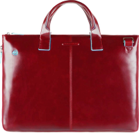 Сумка для ноутбука Piquadro Blue Square CA4021B2/R красный натур.кожа