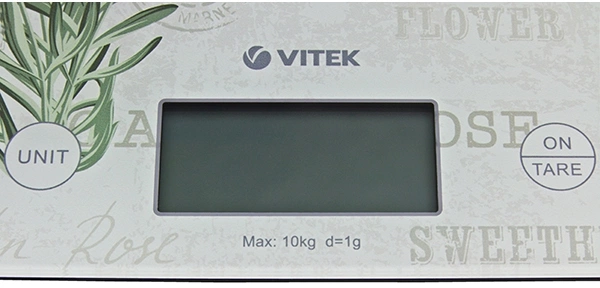Весы кухонные электронные Vitek VT-8020 макс.вес:10кг