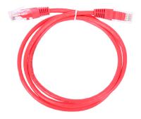 Патч-корд Lanmaster TWT-45-45-0.5-RD UTP RJ-45 вил.-вилка RJ-45 кат.5E 0.5м красный ПВХ (уп.:1шт)