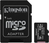 Флеш карта microSDXC 512Gb Kingston SDCS2/512GB Canvas Select Plus + adapter