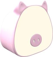 Ночник Gauss NN7034 поросенок розовый