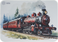 Коврик для мыши Cactus Locomotive рисунок 400x300x3мм (CS-MP-PRO17XL)