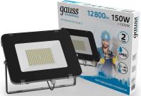 Прожектор уличный Gauss Elementary 691511150 светодиодный 150Втчерный