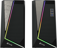 Колонки Оклик OK-125 2.0 черный 12Вт