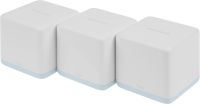 Бесшовный Mesh роутер Mercusys Halo H30(3-pack) AC1200 10/100BASE-TX компл.:устройство/крепления/адаптер белый (упак.:3шт)