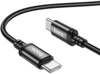 Кабель Hoco X89 Wind X89 WIND TYPE-C TO TYPE-C USB-C-USB-C 1м черный коробка