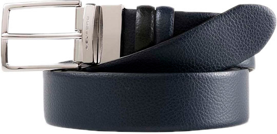 Ремень мужской Piquadro Modus CU4209MO/NBLU черный/синий натур.кожа