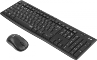 Клавиатура + мышь Logitech MK295 клав:черный мышь:черный USB беспроводная (920-009807)