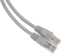 Патч-корд Buro LSZH UTP cat5E 0.5м серый RJ-45 (m)-RJ-45 (m) (UTP-5E-0,5M-G-LSZH)