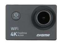Видеорегистратор Digma FreeDrive Action 4K WiFi черный 8Mpix 2160x3840 2160p 150гр. Allwinner V3