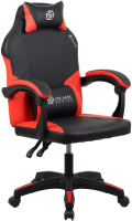 Кресло игровое Оклик Spirit черный/красный сиденье черный/красный искусст.кожа/сетка с подголов. кре