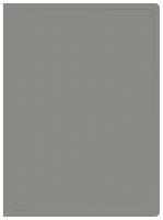 Папка с 30 прозр.вклад. Buro -ECB30GREY A4 пластик 0.5мм серый