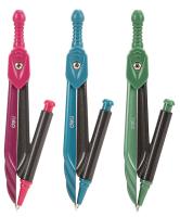 Циркуль Deli EG20302 металл в компл.:карандаш мех.