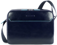 Сумка-мессенджер Piquadro Blue Square CA5086B2/BLU2 темно-синий натур.кожа