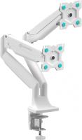 Кронштейн для мониторов Onkron G200 белый 13"-32" макс.18кг настольный поворот и наклон верт.перемещ.