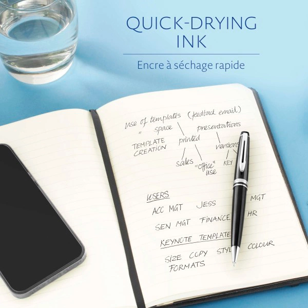 Стержень шариковый Waterman Standard Maxima (CW1964017) F 0.8мм черные чернила блистер