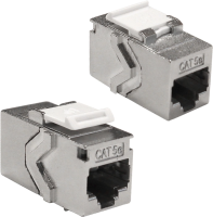 Повторитель портов Lanmaster LAN-KCP45S5E KeystoneRJ45 кат.5E стальной