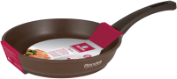 Сковорода Rondell Bruno RDA-1692 круглая 26см покрытие: Xylan Plus ручка несъемная (без крышки) коричневый