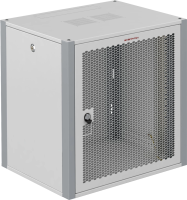 Шкаф коммутационный Sysmatrix (WP 6609.730 ) настенный 9U 600x600мм пер.дв.перфор. 2 бок.пан. 60кг серый 450мм 20кг 450мм IP20 металл