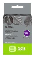 Картридж ленточный Cactus CS-TZE611 TZe-611 черный для Brother 1010/1280/1280VP/2700VP