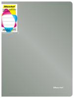 Папка с 80 прозр.вклад. Silwerhof Perlen 292981-77 A4 1мм карман серебристый металлик