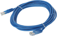 Патч-корд ANP511_3M_B UTP 4 пары cat5E CCA molded 3м синий outdoor RJ-45 (m)-RJ-45 (m)